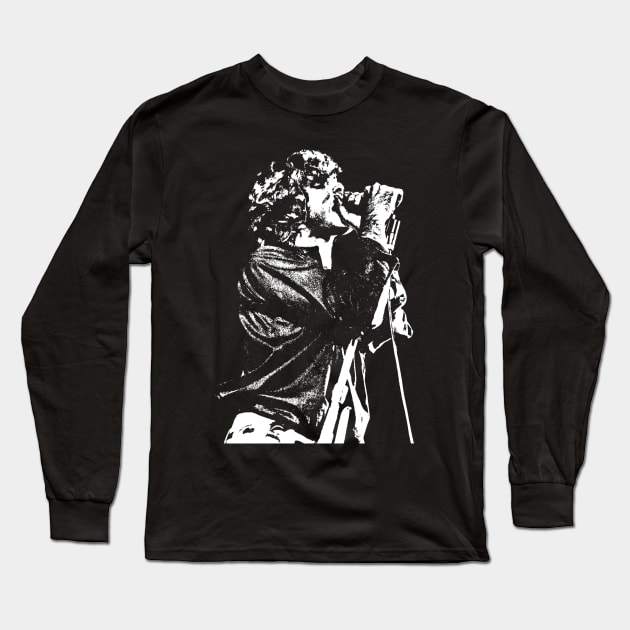 Jim Morrison Vintage Long Sleeve T-Shirt by Tic Toc